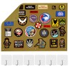 Qaestuan Velcro Wall, 58 x 45 cm Velcro Board Patches,
