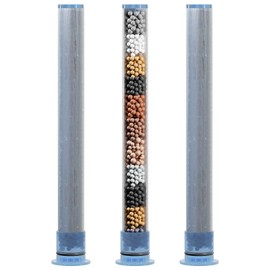 KAIYING - Paquete de 3 cartuchos de repuesto para cabezal de ducha, filtro de cabezal de ducha Kdf para agua dura, cartucho de repuesto de cabezal de ducha de 12 etapas