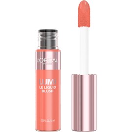 L'Oreal Paris Rubor Líquido True Match Lumi Le De L'Oréal Paris, Fórmula De Rubor Intenso Y Ligero Con Pigmentos Líquidos, Coral Intenso Y Húmedo, 0,33 Onzas Líquidas Coral Rico Y Húmedo 0,33 Onzas L