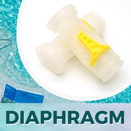 Fippeddly Diaphragm for Dura Life, X73010 Compatible with Zodiac Baracuda Suction Pool Cleaners, 1Pcs