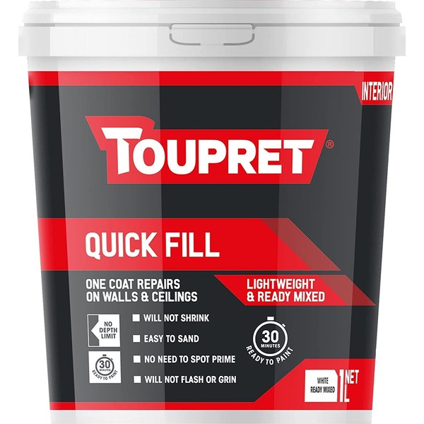 Toupret Quick Fill (Interior) 1 litre, Neutrel, TOUTTREDLP01