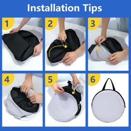 HoYiXi Universal Laptop Sun Shade and Privacy Foldable Shield Working Outdoor Travel Sun Shield for 13-16 inch MacBook Air Pro Dell Asus PC,(Have patents),Grey