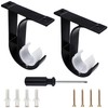 Curtain Rod Ceiling Mount Brackets 2 Pack Ceiling Mount Curtain