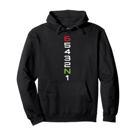 Motorcycle Shift Hoodie Gear Pattern 1N23456 Pullover Hoodie