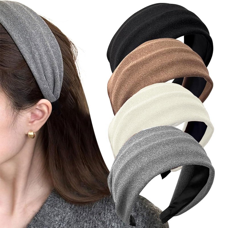 GeorgeX Diadema para Mujer, 4 Piezas Bandas de Moda para