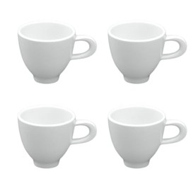 MINH LONG SINCE 1970 Porcelain Espresso cup (Espresso cup - Set of 4, 5.08 oz)