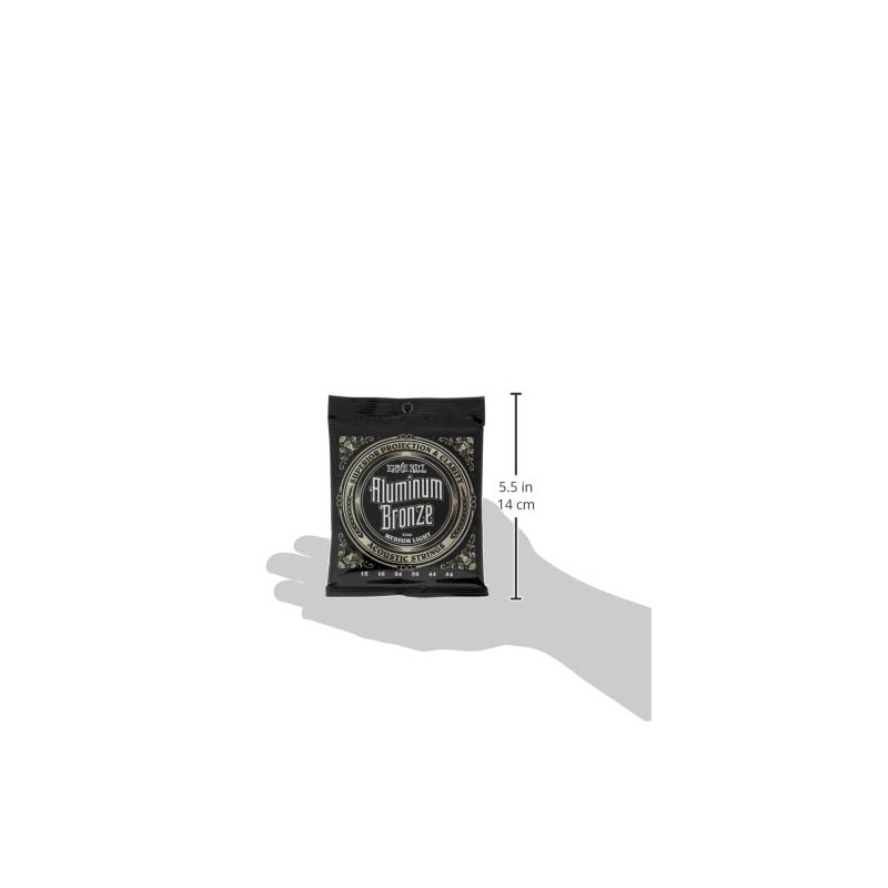 Ernie Ball set de cuerdas para guitarra acústica de bronce