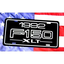 1992  Ford F-150 XLT Pickup License plate tag 92  F150 Truck all years available