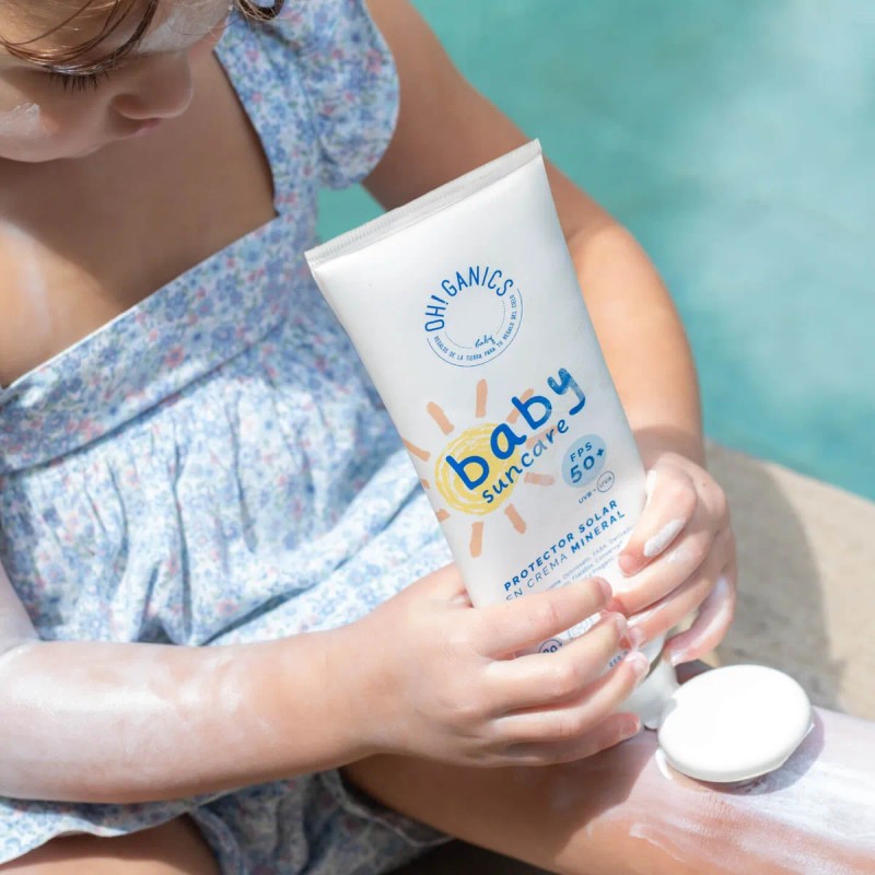 Bloqueador Solar Mineral Baby Crema Spf Ganics