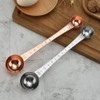 Measuring Spoon,CISHNOU Stainless Steel Double Headed Measuring Spoon Coffee Spoon