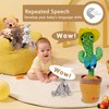 Kids Dancing Talking Cactus Toys Singing Mimicking Recording Repeating What