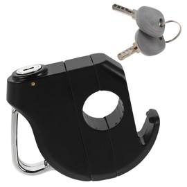 Ciieeo Helmet Lock for Electric Scooters Durable Aluminum Alloy Handlebar Hanger Hook Theft Design Easy Installation for Secure Helmet Storage
