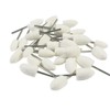 Luo ke 30 Pcs Wool Felt Polishing Bits, 3/32'' Shank