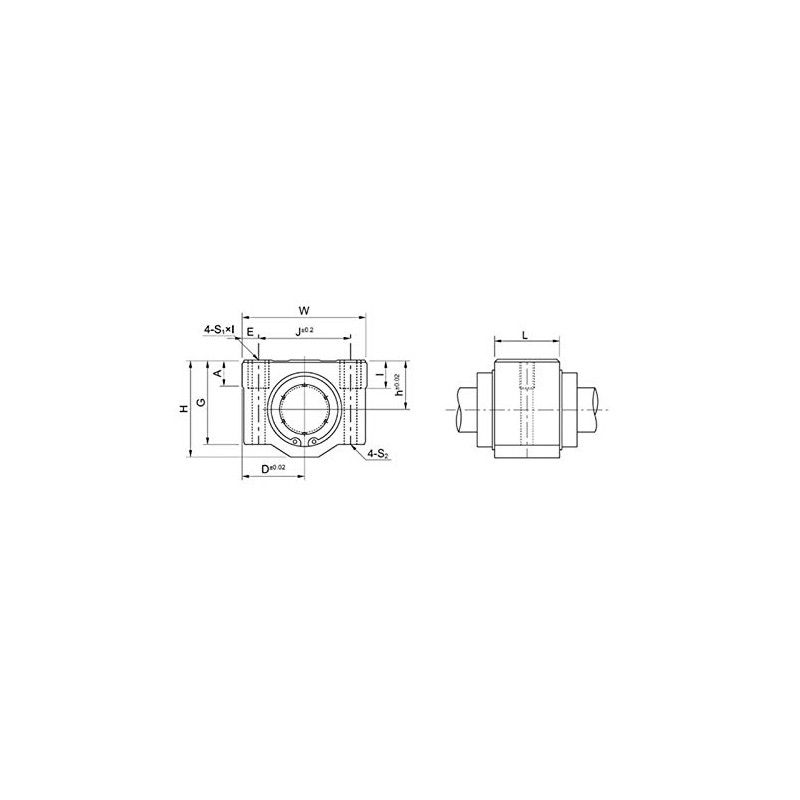 SC10SUU Linear Bearing 10 mm
