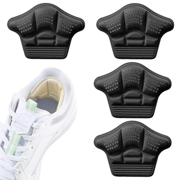YFFSFDC Heel Pad, Anti-Slip, Anti-Slip, Size Adjustable, Leather Shoes, Sneakers, Prevents Scrubbing, Heel Protection, Pain Relief, Heel Repair, Patch, Shoe Repair Material, Leather Shoes, Sneakers,