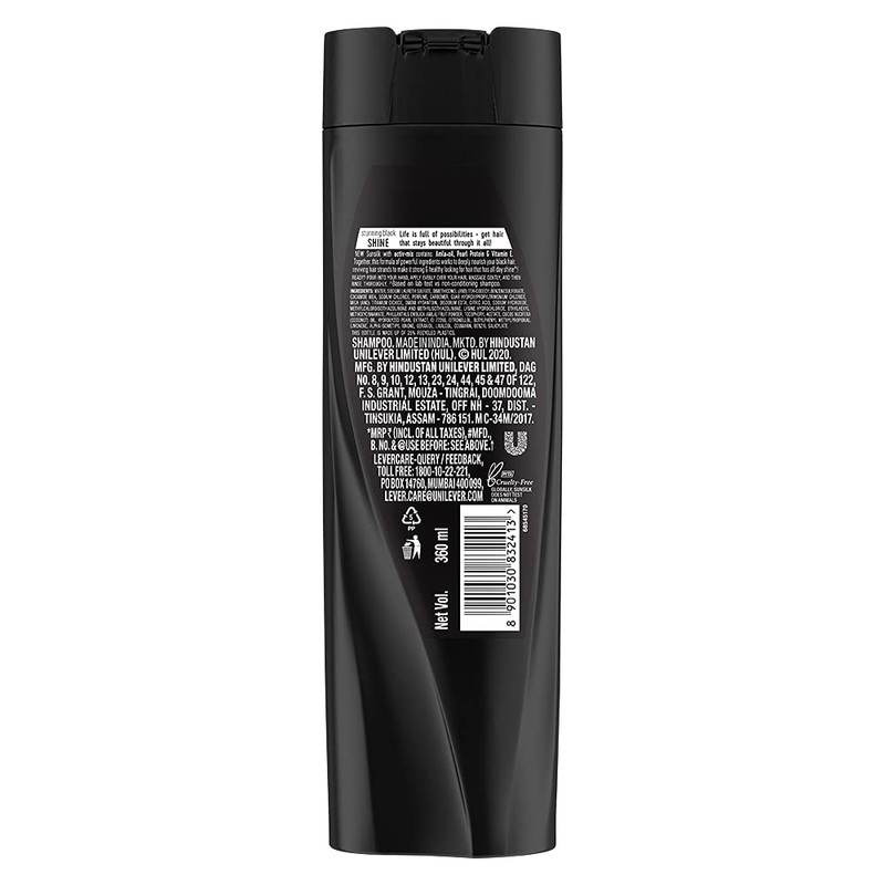 Sunsilk Black Shine Schwindel-Shampoo, 340 ml