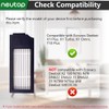 Neutop Replacement Filter Sets Compatible with Ecovacs Deebot X1 Plus,