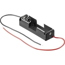 Goobay Batteriehalter , 1x Mignon ZollAAZoll mit Anschlusskabel