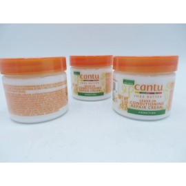 CANTU SHEA BUTTER LEAVE IN REPAIR CREAM 2 OZ 3 PCS