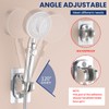Hand held Shower Head Holder-Relocatable Handheld Showerhead Holder, Suitable for