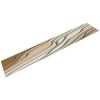 Houselerax Brown Table Runner,Modern Ripple Abstract Geometric Table Runners for