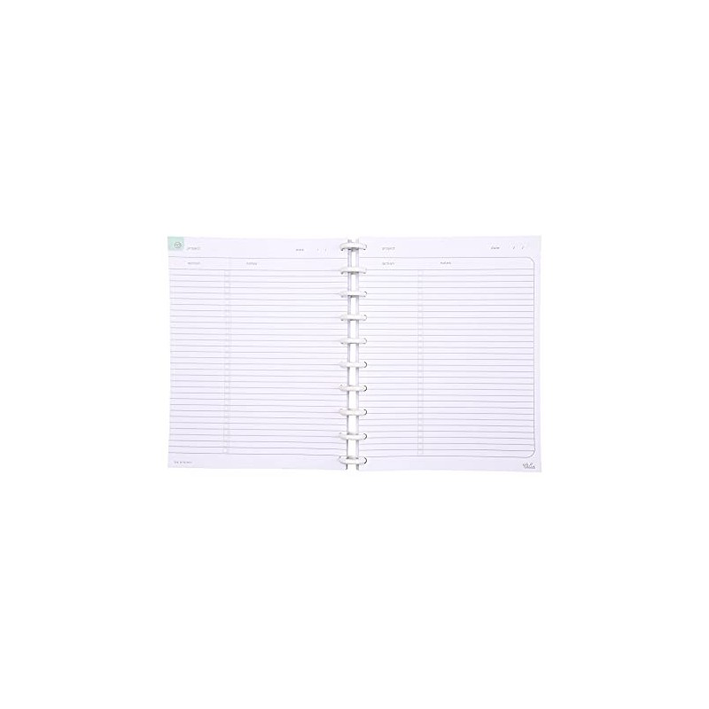 Talia Discbound Notebook Refills (Project Layout, Midsize (7.5in x 9.75in))