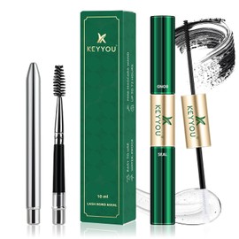 KEYYOU- Pegamento para pestañas Lash Bond and Seal Cluster para grupos de pestañas Fuerte Suave Cómodo Adhiere y sella Agua
