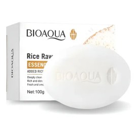 Jabón De Arroz Bioaqua Aclara Elimina Manchas Axila Codos