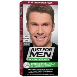 JUST FOR MEN Hair Color Medium Brown 35, 1 ea