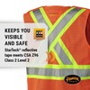 Pioneer Hi Vis Tear-Away Safety Vest - Lightweight Mesh Back