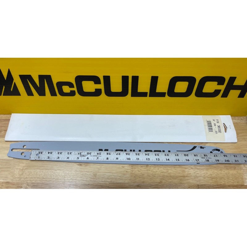 MCCULLOCH 20" K095 Chainsaw Bar NOS 301592 uses .325 .050