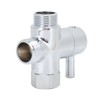 3 Way G1/2 Shower Diverter Valve Copper Shower Arm Diverter