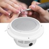 Nail Dust Collector Machine Silent Operation Flush Mount Electric Nail