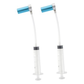 Baluue 2 Sets DIY Lipstick Mold Tool Set with Easy Release Molds Durable Non Stick Cosmetics Crafting Accessories for Handmade Lip Balm and Lipstick Making Random Color