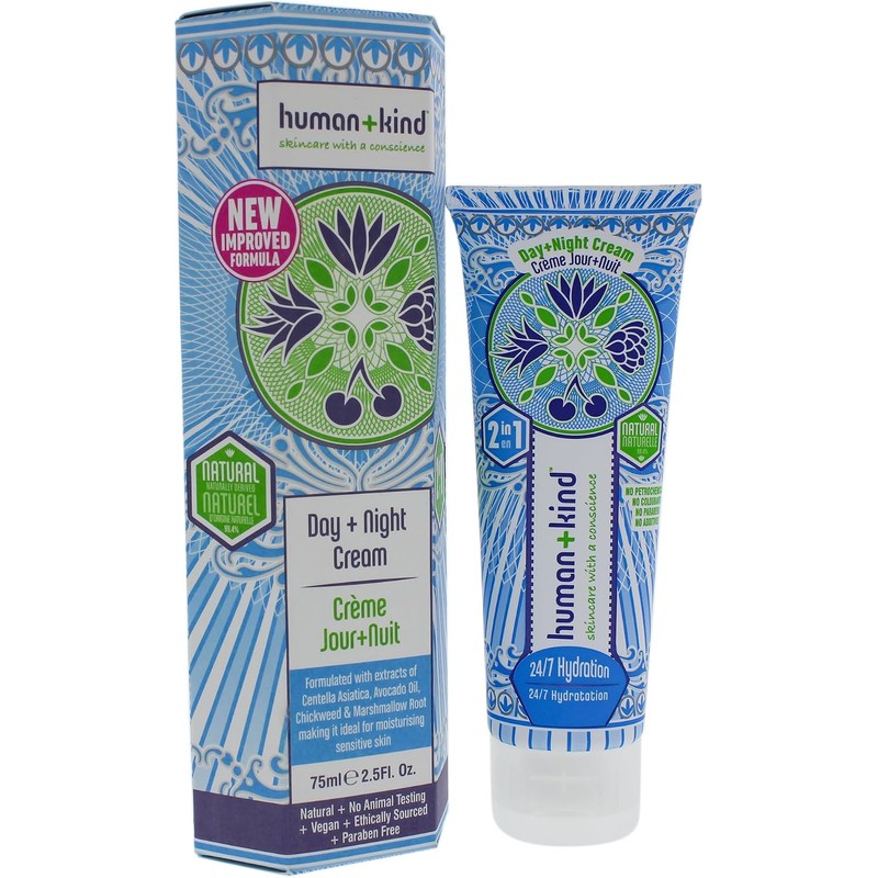 Human+Kind Moisturising Facial Cream For Unisex 2.5 oz Cream
