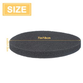 Fx4 Carbon Filter Pads for Fluval FX4 / FX5 / FX6 Canister Filter,Replacement Carbon Impregnated Foam Pads Pack of 6