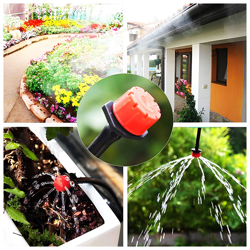 Drip Irrigation System Kit - 49FT Automatic Irrigation System Patio