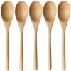 AOOSY Hemu Wooden Soup Spoons with Box Pack of 5