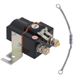 Holdia 48V 4 Terminal Solenoid Coil Compatible with Club Car 95-Up DS and 04-Up Precedent Golf Carts 101908701 102774701（Solenoid and Resistor Assembly