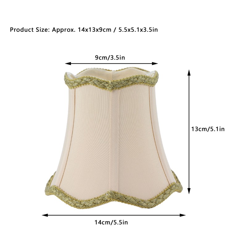 3Pcs Modern Lampshade European Style ClipOn E14 Chandelier Lamp Shade