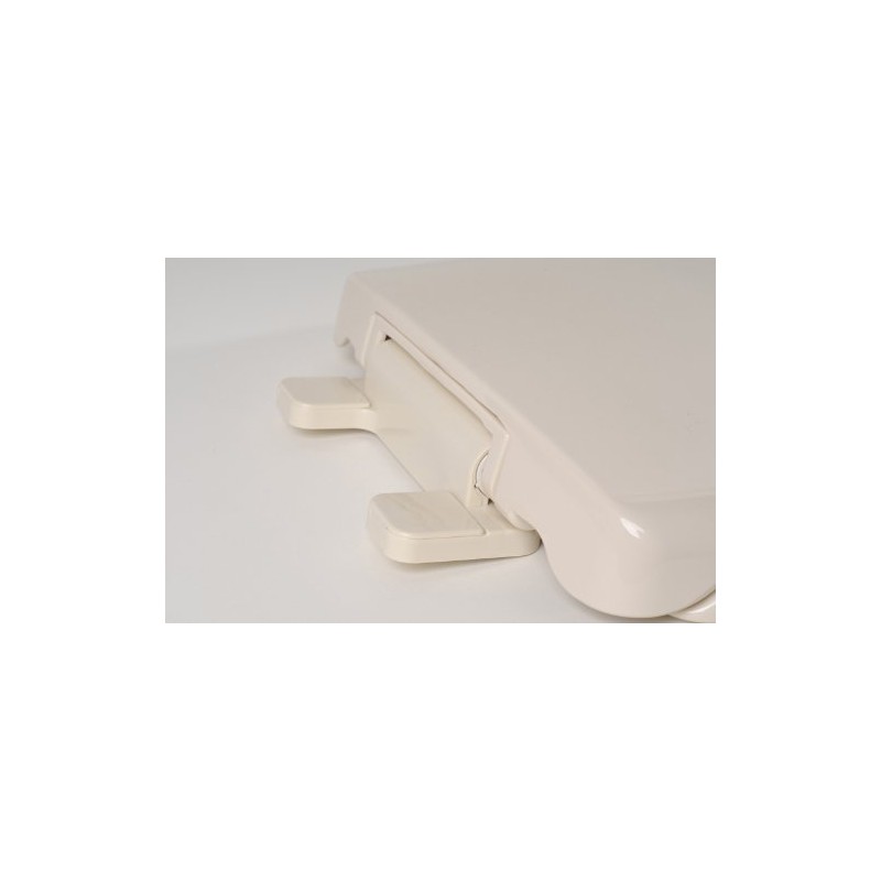 Comfort Seats C1050S01 Plastic Ez Close Elongated Square Front with