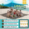 EasierHike Beach Shade Tent, 10 × 10 Ft Portable Easy