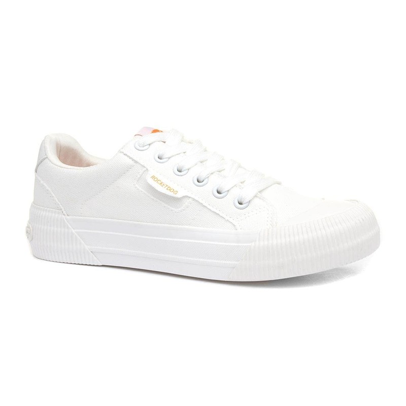Rocket Dog Rocket Dog Cheery Womens White Canvas Shoe -