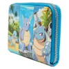 Loungefly Pokémon Squirtle Evolution Zip Around Wallet Standard