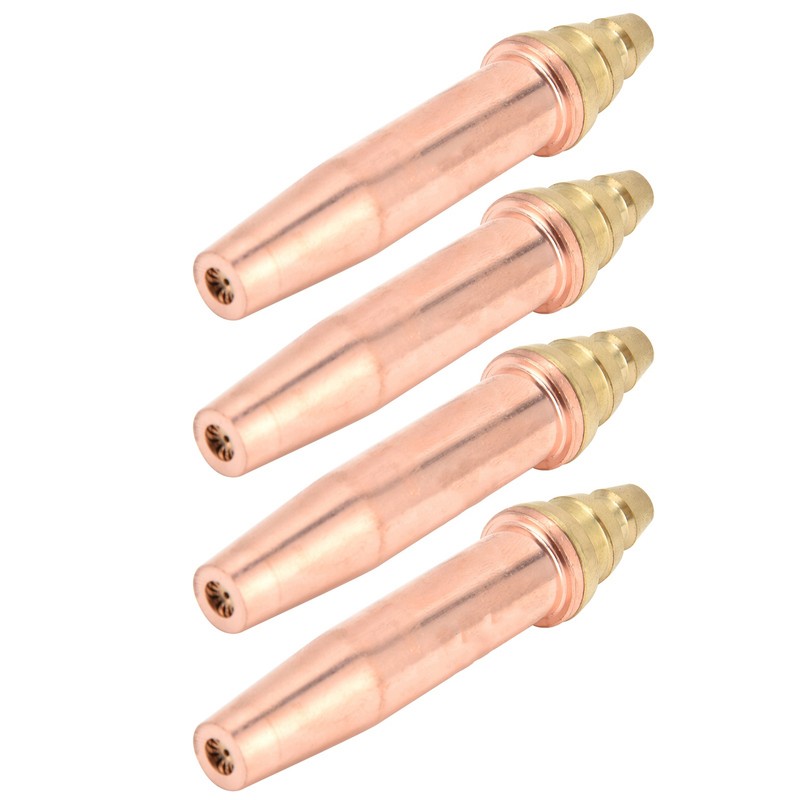 4Pcs Propane Cutting Torch Tips High Temperature Resistance Fast Cutting