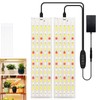 SciFiVisi Plant Lamp LED Full Spectrum (Pack of 2, White)