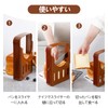 Liroyal Bread Slicer Bread Cutting Guide Folding Hanging Space Saving