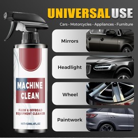 Machine Clean Spray, Machine Clean Outdoor All-Purpose Cleaner, Heavy-Duty Outdoor All Purpose Cleaner(2 Pack)