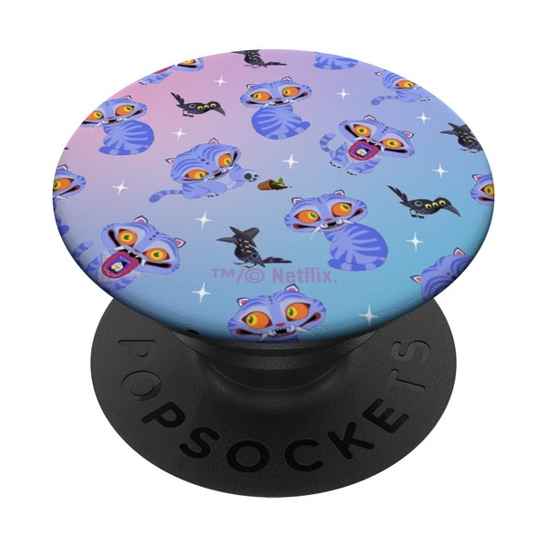 Kpop Demon Hunters Derpy Tiger and Sussue Magpie PopSockets Adhesive