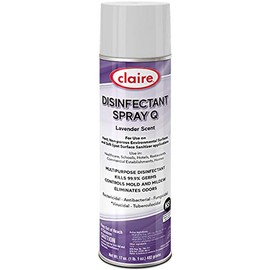 Claire Disinfectant Spray, Lavender, 17 Ounce